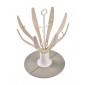 Egoutte biberon pliable fleur