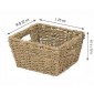 Panières de rangement en algue de mer : le lot de 12