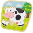 Puzzle relief vache