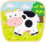 Puzzle relief vache