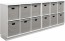 Meuble à cases Quadro set 89 blanc