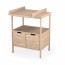 Meuble à langer évolutif coloris naturel