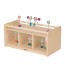 Meuble de rangement bas 3 Pitchoun