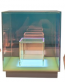 Prisme lumineux cube 3D