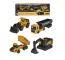 Coffret miniatures 4 véhicules de chantier