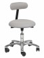 Tabouret ergonomique ergo premium gris clair