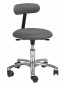 Tabouret ergonomique ergo premium gris foncé