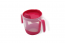 Tasse d'apprentissage à anses rouge