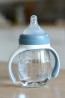 Biberon verre d'apprentissage 2 en 1